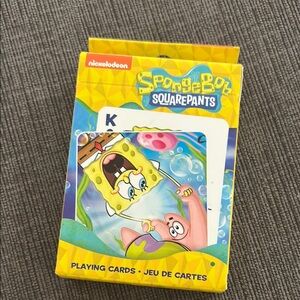 🇺🇸 SPONGEBOB SQUAREPANTS Playing cards NEW